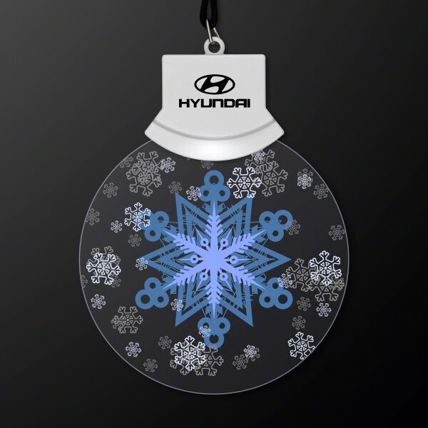 Main Product Image for LED Animated Snowflake Necklace