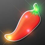 LED Chili Pepper Blinky Light Pin