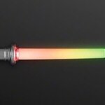 LED Crystal Ball Magic Wizard Staff - Multi Color