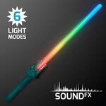 LED Dragon Saber Swords with Sound Effects -  