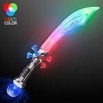 Buy LED Flashing Curved Pirate Sword