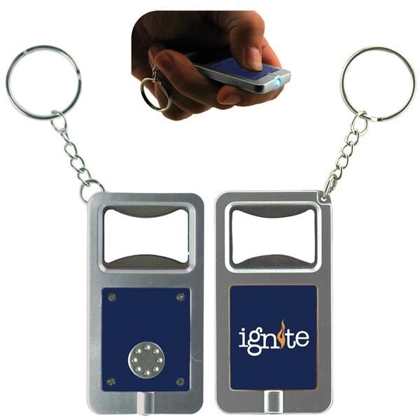 Main Product Image for LED Key Tag With Bottle Opener
