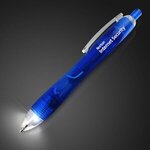 LED Light Tip Pen - Blue -  