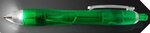 LED Light Tip Pen - Green - Green