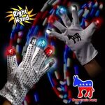 Buy LED Light Up Glow Sequin Glove