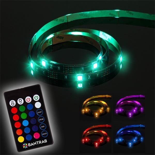 Main Product Image for LED RGB Mood Light Strip with Remote