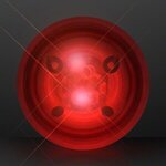 LED Rubber Bounce Ball - Red