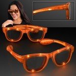 LED SUNGLASSES - Orange