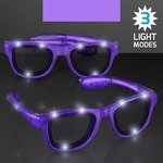 LED SUNGLASSES - Purple