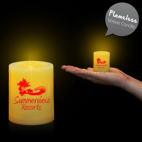 Main Product Image for Custom Candle LED Votive