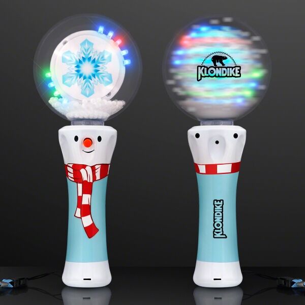 Main Product Image for LED Winter Wonderland Snowflake Spinning Wand