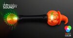 LED Witchy Pumpkin Wand with Sound & Lights - Orange-multi Color