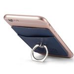 Leeman Card Holder w/Metal Ring Phone Stand -  