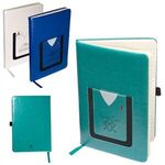 Leeman™ Medical Theme Journal Book with Cell Phone Pocket -  