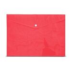 Legal-Size Document Envelope - Translucent Red