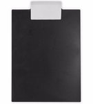 Letter Clipboard - Black with White Clip