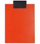 Letter Clipboard - Orange with Black Clip