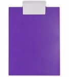 Letter Clipboard - Violet with White Clip