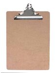 Letter Size Clipboard - Brown