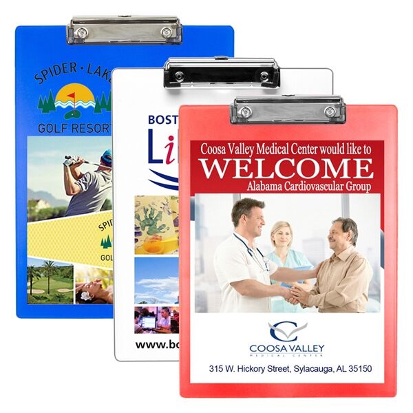 Main Product Image for MCQUARY FC Letter Size Clipboard with Full Color Imprint