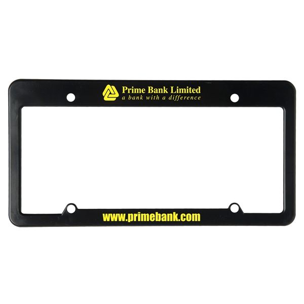 Main Product Image for License Plate Frame (4 Holes - Straight Top)
