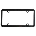 License Plate Frame (4 Holes - Universal) - Black