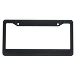 License Plate Frame - Black