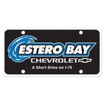 License Plate Insert - White