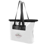 Lido Deck Dry Tote Bag - White