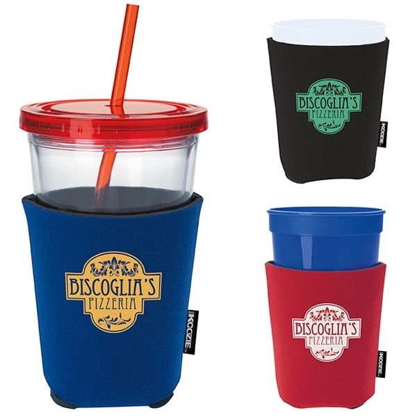 Main Product Image for Custom Printed Koozie (R) Life's a Party Cup Cooler