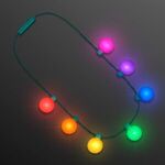 Light Globes Rainbow Party Necklace