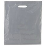 Light Gray Patch Handle Bags - Light Gray