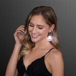 Light Projecting Disco Ball Earrings, 1 Pair -  