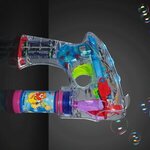 Light Up Bubble Gun - Multi Color