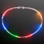 Light Up Flashing Multicolor Tube Necklaces