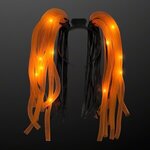 Light Up Hair Noodle Headband - Orange - Orange