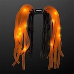 Light Up Hair Noodle Headband - Orange -  