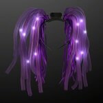 Light Up Hair Noodle Headband - Purple - Purple