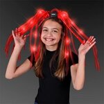 Light Up Hair Noodle Headband - Red -  
