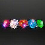 Light-up huge gem ring - Assorted-multi Color