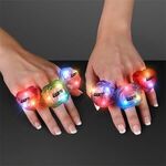Light-up huge gem ring - Assorted-multi Color