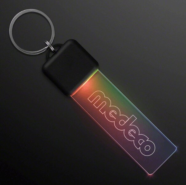 Main Product Image for Light Up Keychain - Multicolor