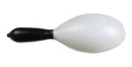 Light Up Maracas - White-black