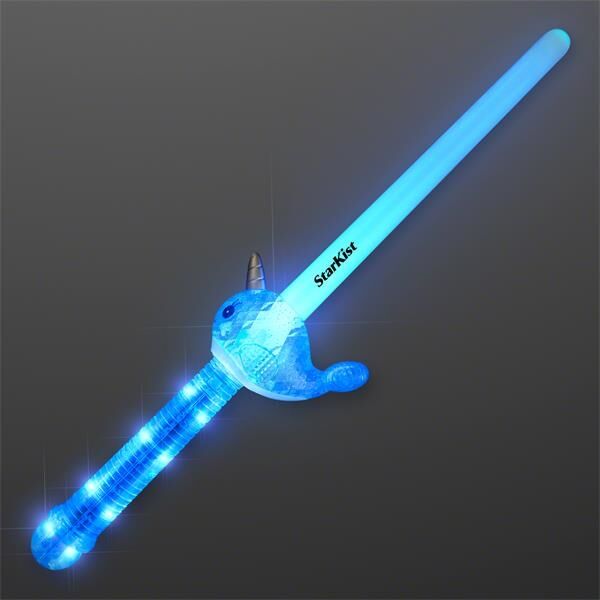 Main Product Image for Light Up Narwhal Mini Saber Sword