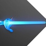 Light Up Narwhal Mini Saber Sword