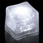 Light Up Premium LitedIce Brand Ice Cube, Digi-Print - White