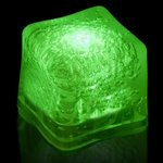 Light Up Premium LitedIce Ice Cube, Blank - Green