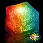 Light Up Premium LitedIce Ice Cube, Blank - Rainbow