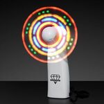 Light Up Promotional Mini Fans - White