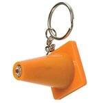 Light Up Safety Cone Keytag